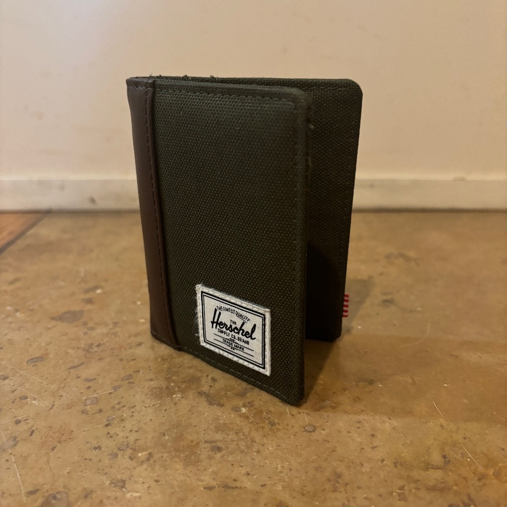 Herschel Gordon Wallet Ivy Green/Chicory Coffee